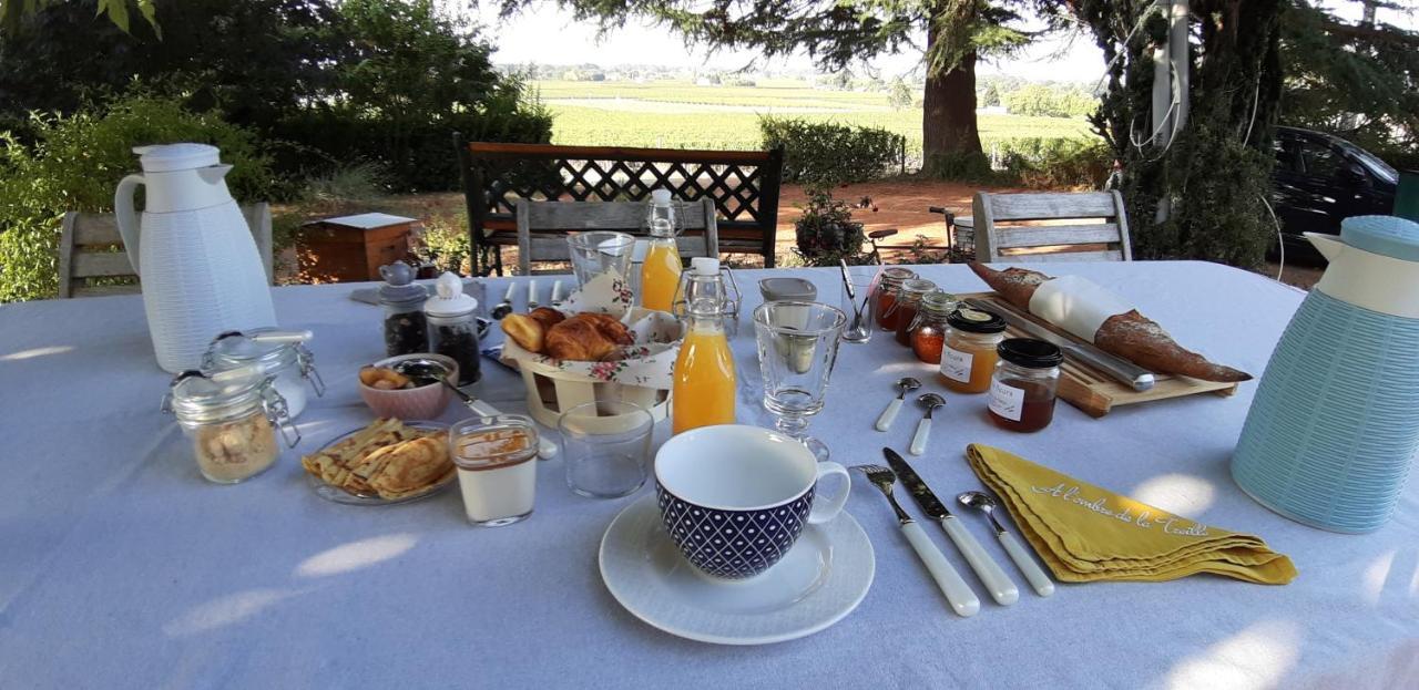 A L'Ombre De La Treille -Proche Saint-Emilion Bed & Breakfast ภายนอก รูปภาพ