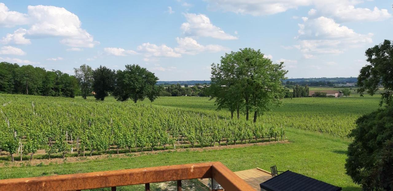 A L'Ombre De La Treille -Proche Saint-Emilion Bed & Breakfast ภายนอก รูปภาพ